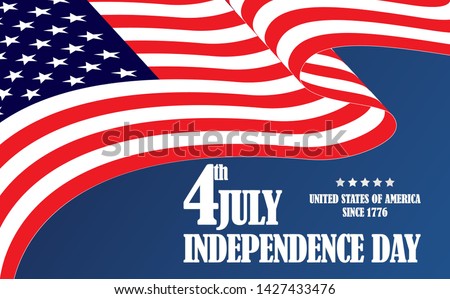 Independence Day American  flag 4 july. Fourth of july  amercan flag independence day. American fourth july independence day, united states of america since 1776.
