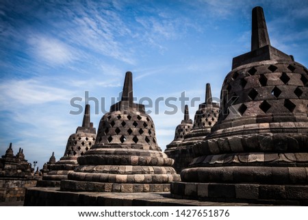 Borobudur Temple in Indonesia, Yogyakarta