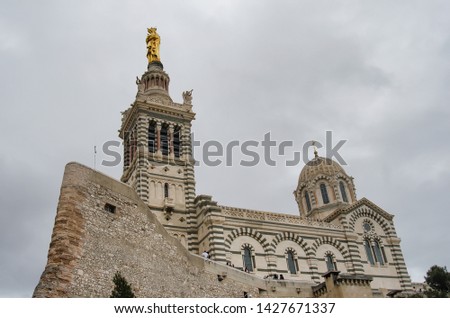Basilica Notre-Dame de la Garde, Marseille, France