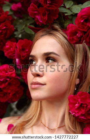 relax, summer, nature, rose, roses, flower, flowers, garden, girl, woman, park, woman, lifestyle, mood, happy, vogue
