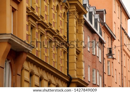 Building in the downtown of Sweden