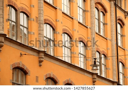 Building in the downtown of Stockholm