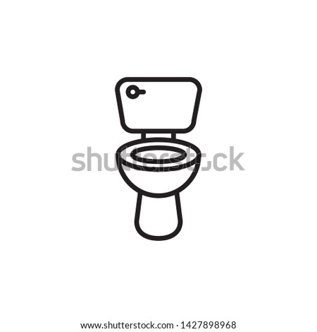 sanitary, wc, toilet icon template Royalty-Free Stock Photo #1427898968