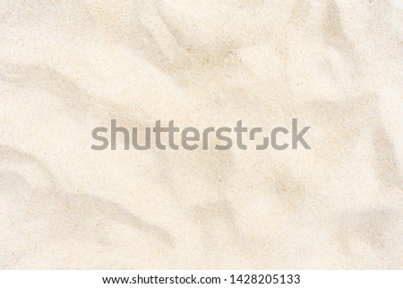 Fine Beach Sand Texture In Sommer Sun.