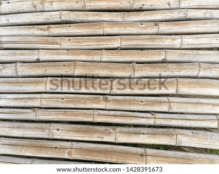 Old bamboo texture pattern background