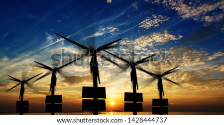 Shadow Wind turbines, solar systems, senphlangngan for the world's technology.