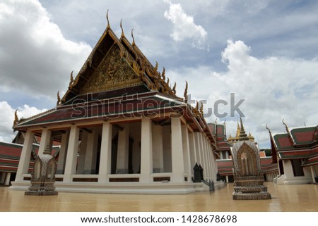 Bangkok Thailand temple architecture travel  