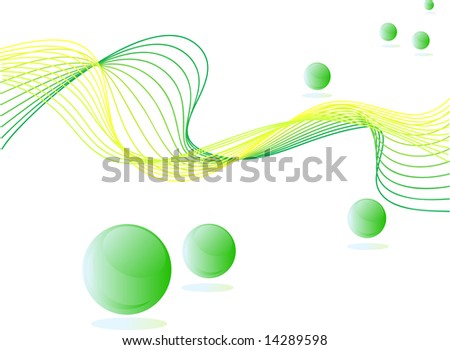 Abstract lines, Illustration, vector, wave