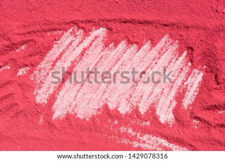 red powder pigment pattern  background macro