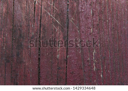 the background of wooden boards painted brown