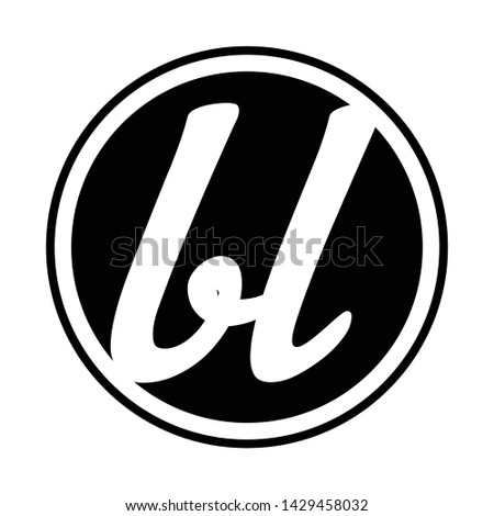 BL Letter Logo Design. B L letter logo icon Vector Illustration - Vector