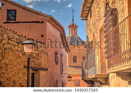 Albarracin, Picturesque village in Aragon, Spain