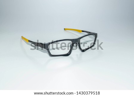 Spectacles isolated in white background
