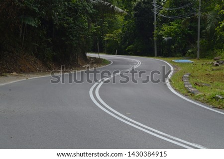 a massive turn of Gombak-Bentong road, located at Bentong, Pahang, Malaysia
