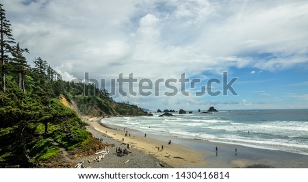 Indian Beach in Ecola state park in Oregon