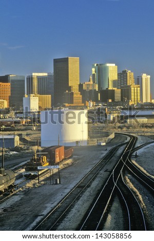Mile High City of  Denver in Colorado