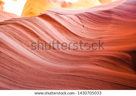 American Antelope Canyon karst scenery