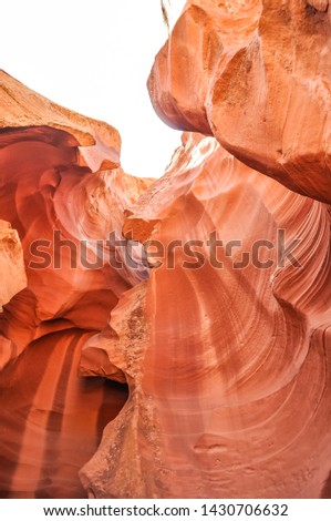 American Antelope Canyon karst scenery