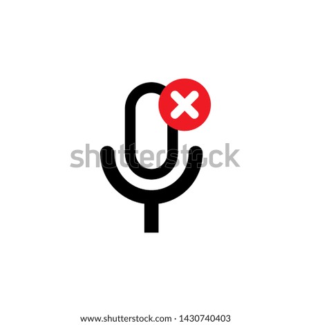 Microphone icon. Voice Note Recording Icon isolated on white background Vector template