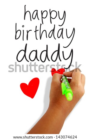 happy birthday dad greeting card