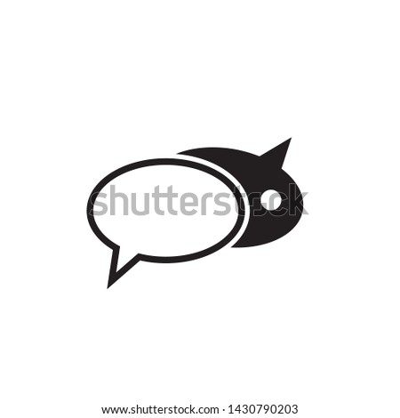 speech bubble icon design , vector eps10