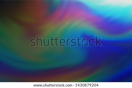 Dark Blue, Green vector abstract blurred background. Shining colored illustration in smart style. New way of your design.