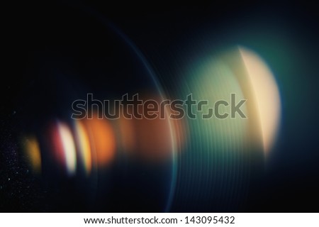 Chromatic aberration in the lens. Macro, high ISO Royalty-Free Stock Photo #143095432