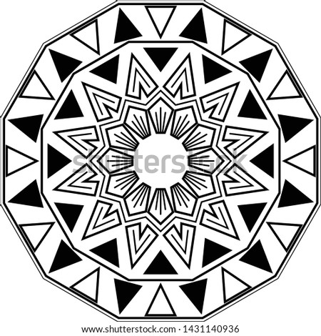 Printable colorful mini mandala for any kind of your design purposes, such as logo, coloring book, sticker, fabric, t shirt, pillow case, wall decoration, etc.