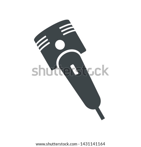 microphone wrench logo simple creative inspiration