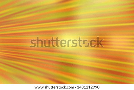 Dark Yellow vector template with repeated sticks. Shining colored illustration with sharp stripes. Pattern for ad, booklets, leaflets.