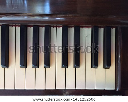 background from classical piano, black and white color