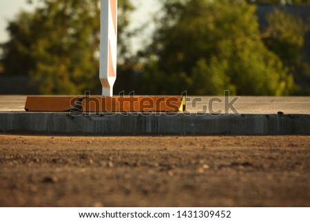 Construction  road  concrete highway cone barrier