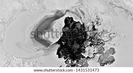 tumor on Earth, black gold, polluted desert sand, black and white photo, abstract photography of the deserts of Africa from the air, aerial view, abstract expressionism, contemporary photographic art,