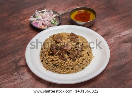 Madurai mutton biryani - South indian biryani - 