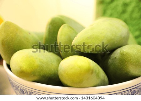 Mango, a fruit rich in vitamins.
