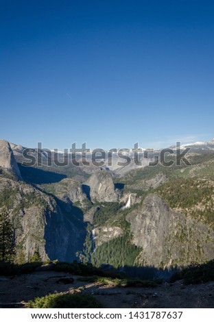 Yosemite National Park as seen from Washburn Point