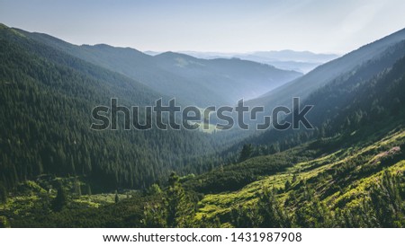 The beautiful Rodna Mountains - Romania Royalty-Free Stock Photo #1431987908