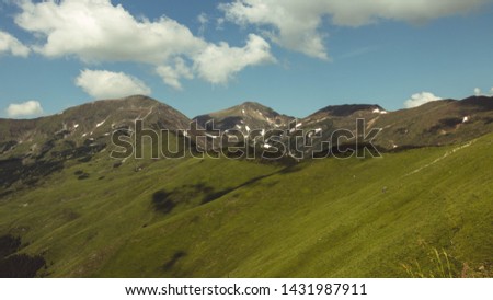 The beautiful Rodna Mountains - Romania Royalty-Free Stock Photo #1431987911