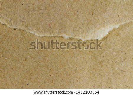 Lack of brown paper Cardboard texture