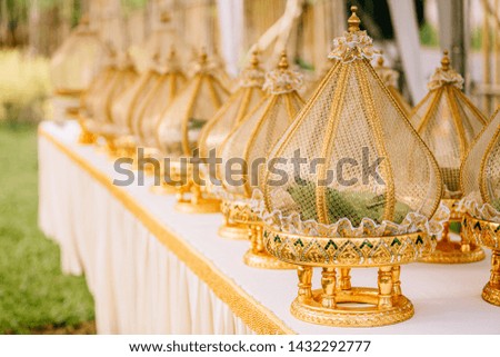 Thai wedding ceremony process known as thailand