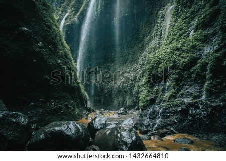 the waterfall of madakaripura ,surabaya,indonesia
