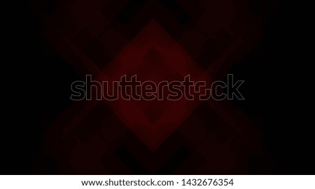 Abstract shining geometric lights background. Fractal symmetric graphic illustration.