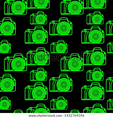 Graphic icon from the camera image icon - Vector