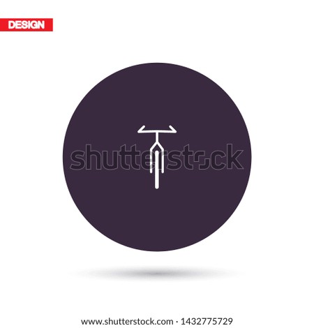 bike icon vector . Lorem Ipsum Illustration design