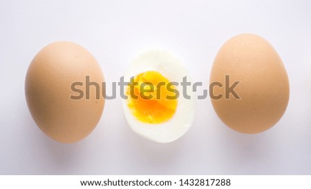 eggs isolate picture with white background 