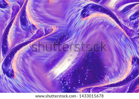 Abstract neon colorful art background. Digital art. Proton purple neon background. Multicolored and pastel trendy background.