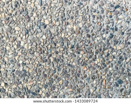 Terrazzo pebble stone texture suitable for background 