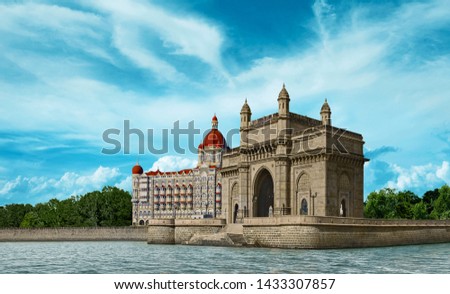Gateway Of India Mumbai - Image Royalty-Free Stock Photo #1433307857