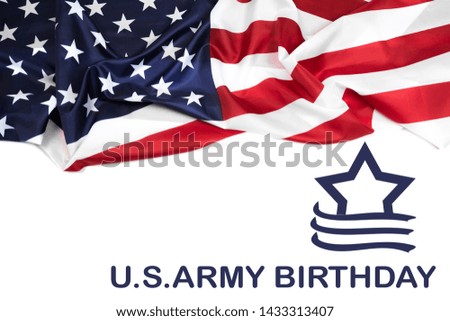 Happy American Flag Day background - Image 