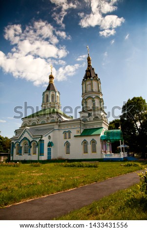 Christian orthodox church in the Chernobyl Exclusion Zone